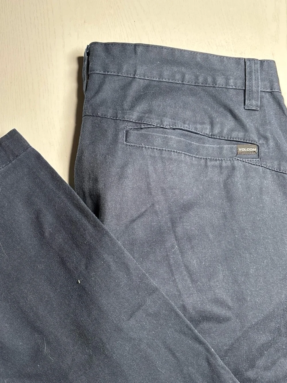 Volcom Men's Dark Navy Chino Pants sz 36